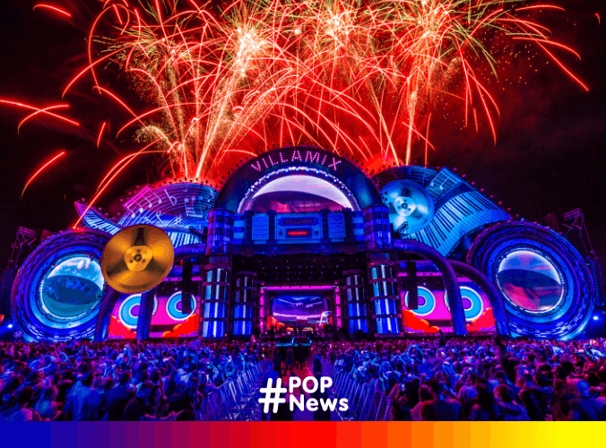 Shows sertanejos vibrantes com artistas em palco