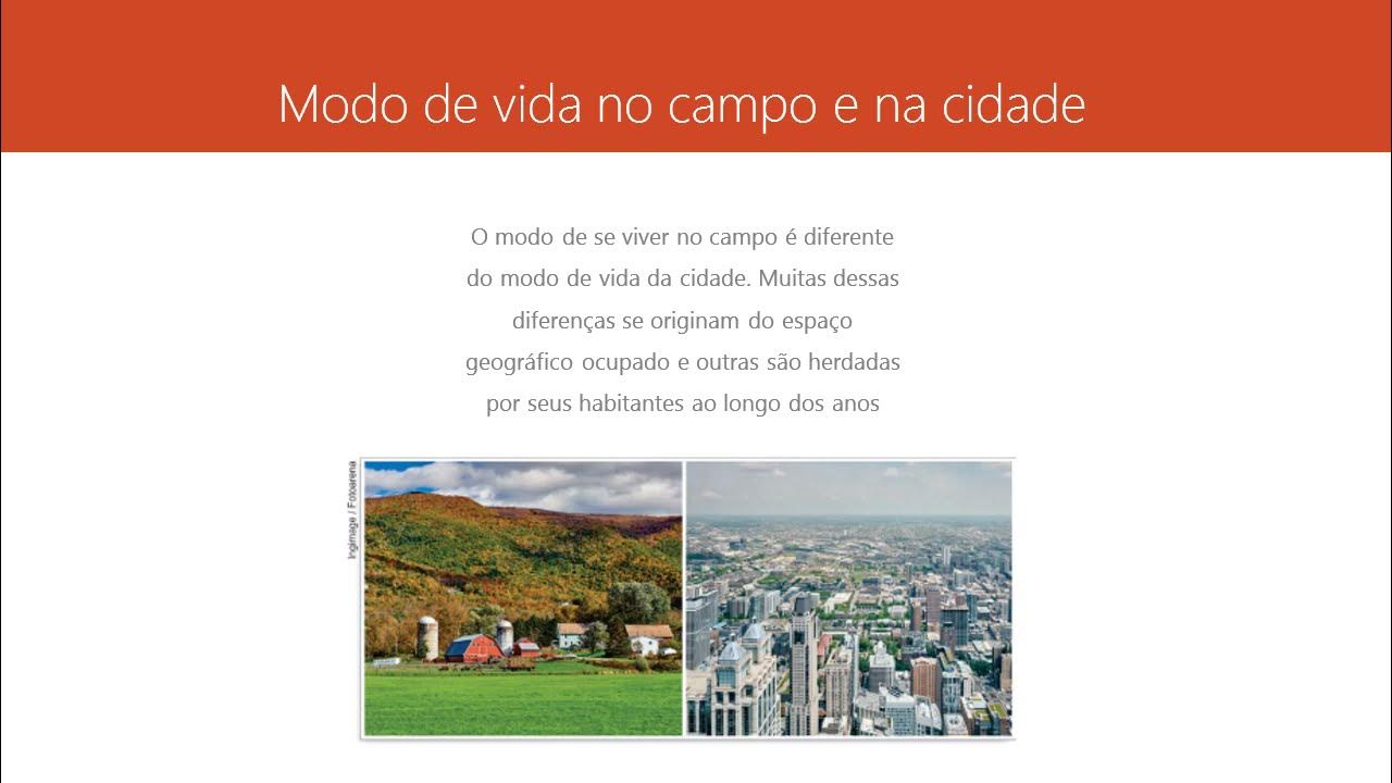 Vida simples e tranquila no campo com pastagens verdes e um céu azul