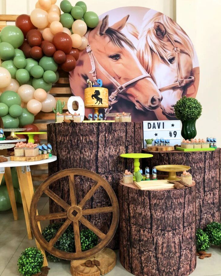 Cenário vibrante de uma festa tradicional country com danças folclóricas e trajes típicos.