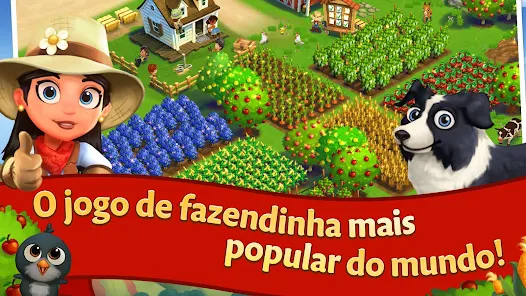 Explorando a vida rural em FarmVille 2 com amigos em um ambiente de fazenda.