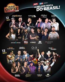 Cultura country em sua essência com música, dança e tradições durante o Caldas Country Show.