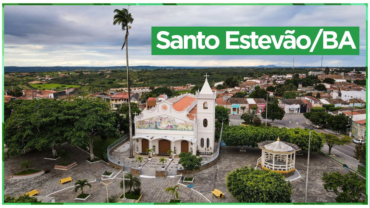 Vista rural de Santo Estevão, Bahia