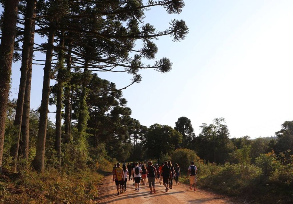 Caminhadas na natureza no Paraná