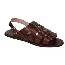 Sandália Masculina Artesanal Franciscana Tradicional Couro