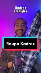 Roupa xadrez - em inglês. Sabe como falar? . . . . #ingles #plaid #xadrez #roupa #aprenderingles