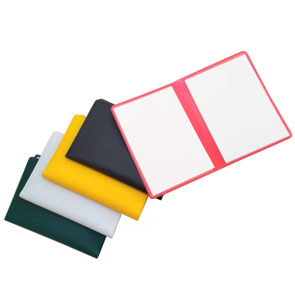 Porta Documentos Duplo Personalizável Vertical de Plástico PD 49V