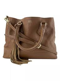Bolsa Tote Schutz Couro Marrom - BHOI1 Original | Etiqueta Única
