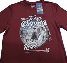 Ref: C002 - Camiseta Country Texas Head Team Roping