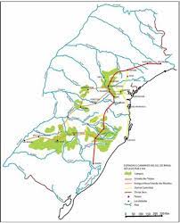 Mapa Trilha Tropeiros: História e Transporte no Brasil