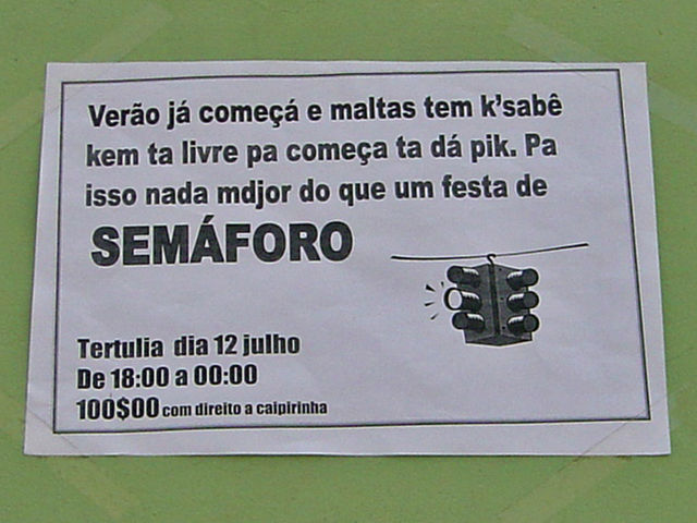 Língua crioula de São Vicente (Cabo Verde) – Wikipédia, a enciclopédia livre