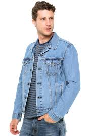 Jaqueta Jeans Levis Delavê Azul