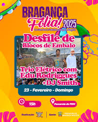 Prefeitura de Bragança Paulista | 🎭🎶🎉 Está chegando o Carnaval 2025 e no dia 23/02, a partir das 15h, a folia toma conta da Passarela do Posto de Monta (Parque de Exposições... | Instagram