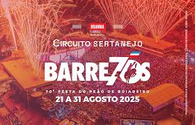70ª Festa do Peão de Boiadeiro de Barretos 2025 é na Total Acesso.