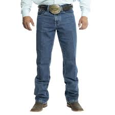 Calça Jeans Tradicional King Farm Oficial Team Roping Modelo Americano De Cowboy