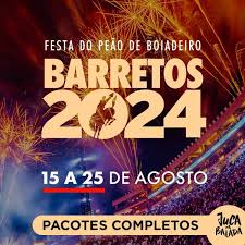 Barretos 2024 - Pacote Completo - Juca na Balada - Guiche Web