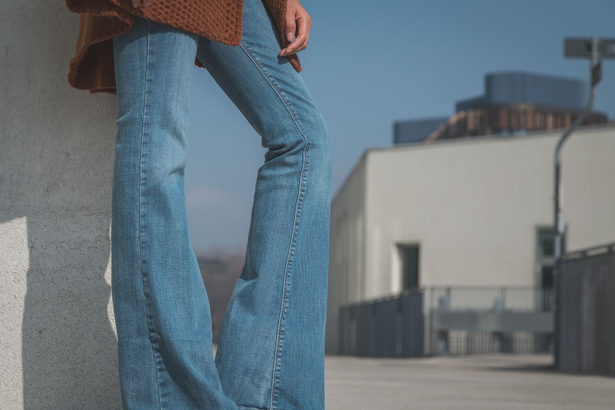 calça flare jeans 2019