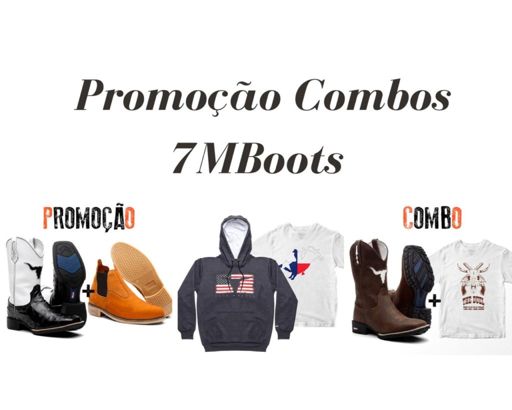 Combos 7MBoots – Uma promoção que você nunca viu igual