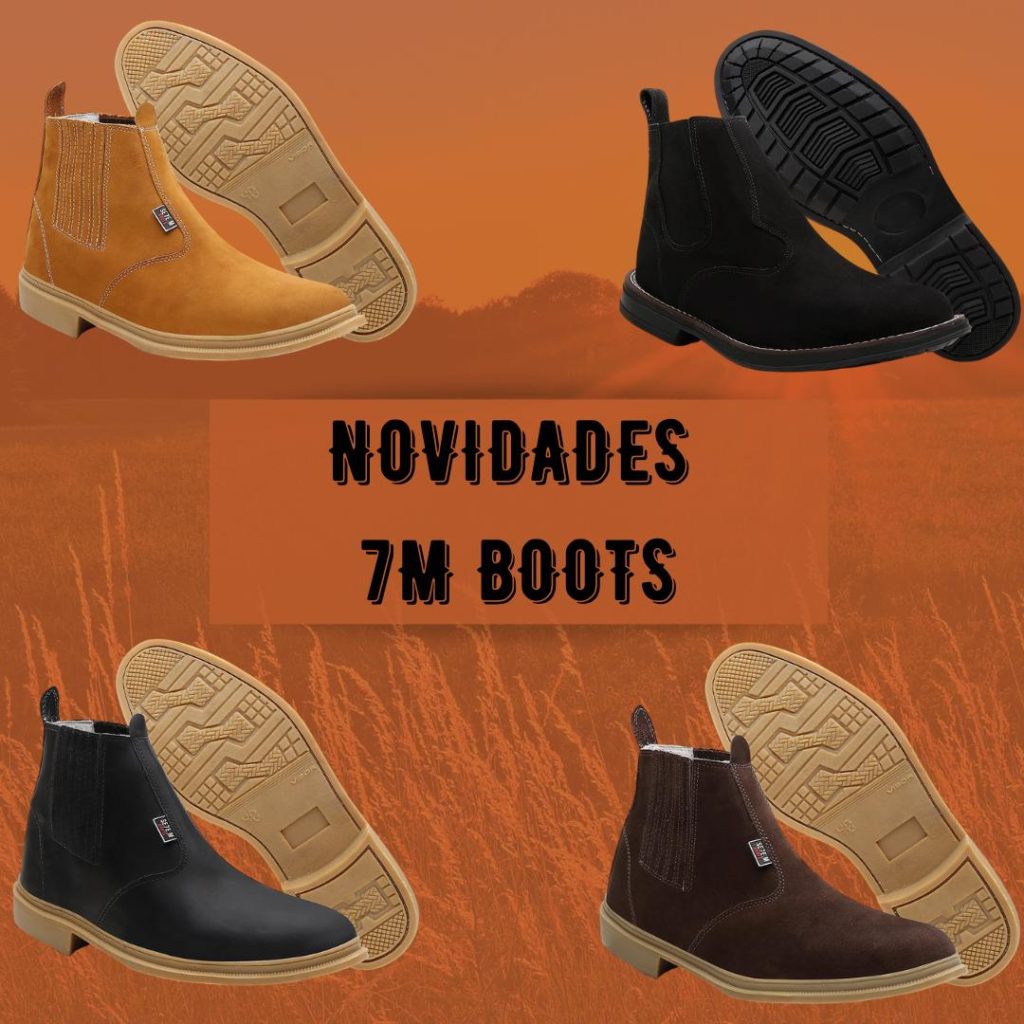 Novidade: saiba tudo sobre as botinas da 7M Boots