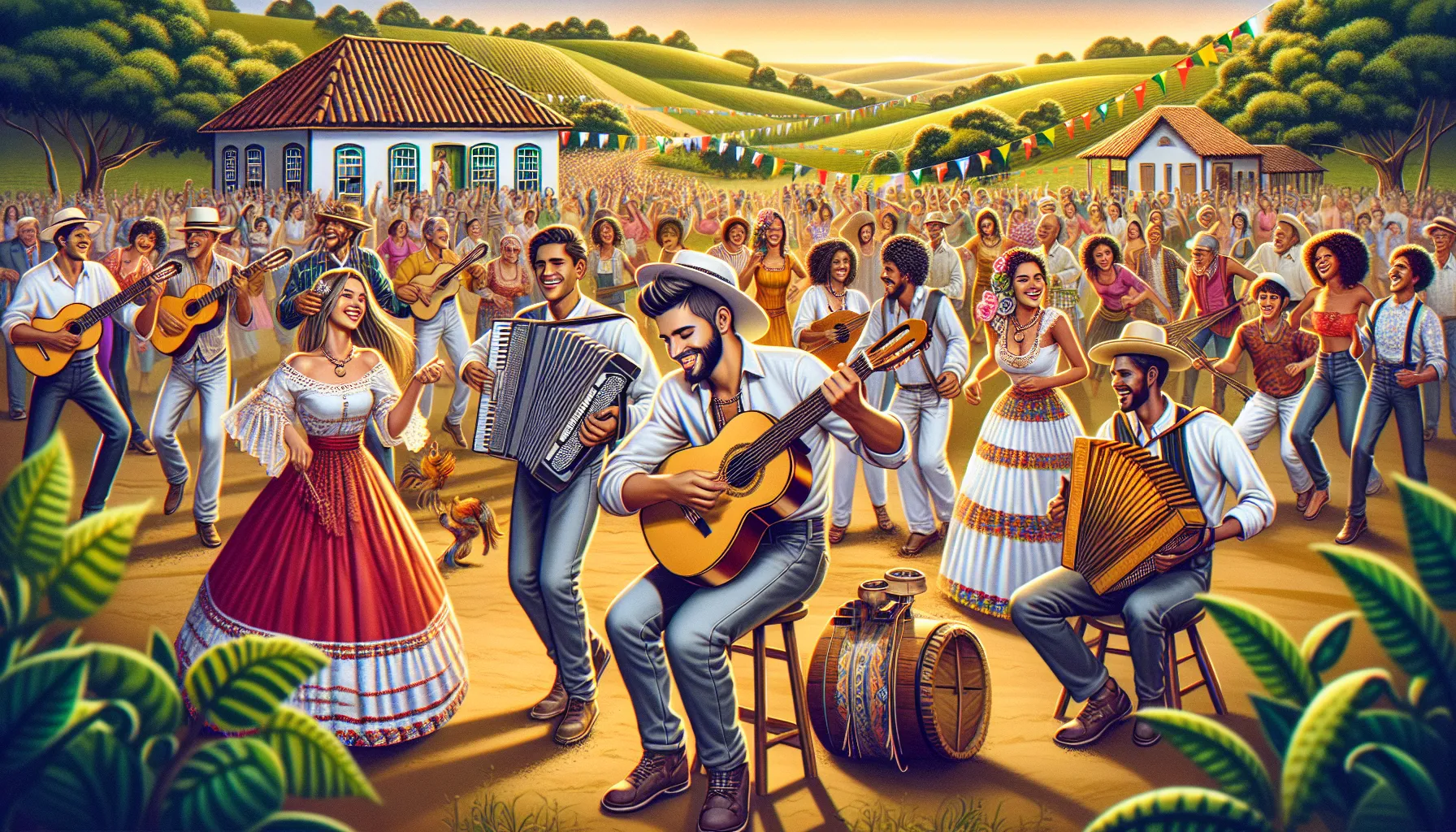 Cultura Sertaneja representa a tradição e os laços que unem gerações no campo.