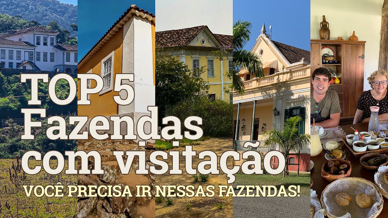 Uma bela fazenda histórica com amplo campo e arquitetura colonial, representando o patrimônio cultural rural.