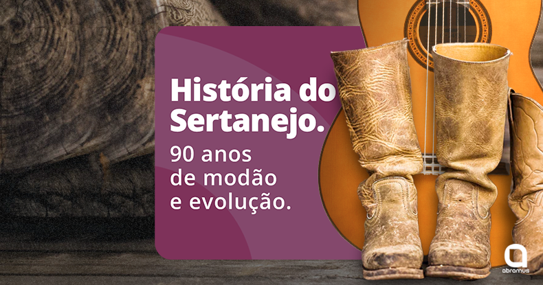 Uma apresentação vibrante da música sertaneja, com músicos e público em um show ao ar livre.