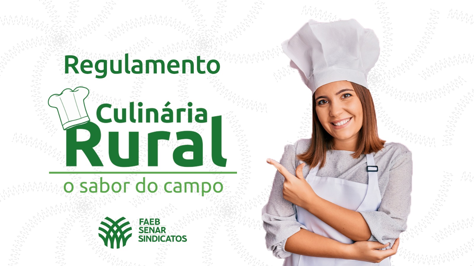 Culinária rural com pratos típicos do campo em uma mesa rústica decorada com itens country.