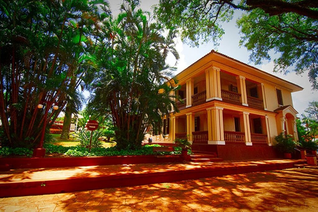 A picturesque rural farm in the countryside offering tourists a glimpse of authentic country life.