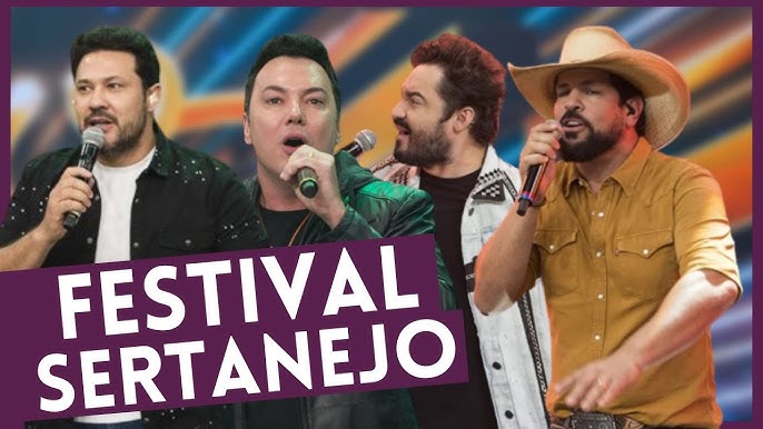 Duplas Sertanejas Famosas se apresentando ao vivo
