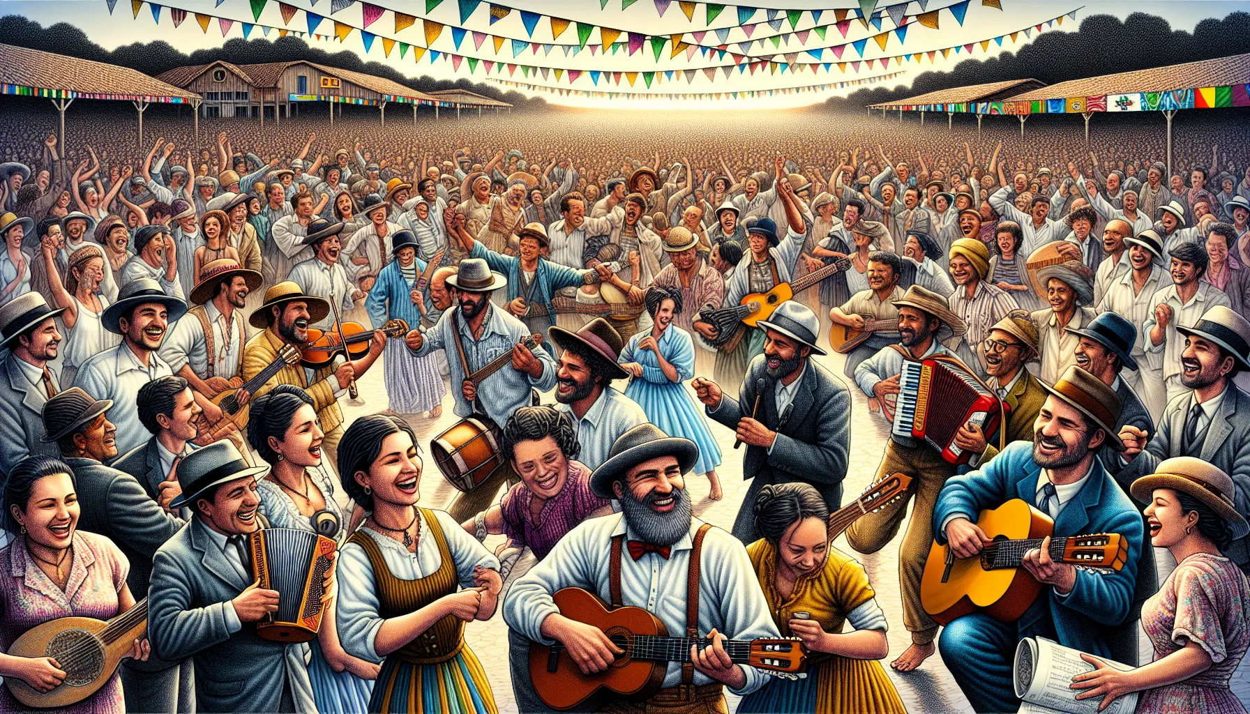 Imagem representativa da cultura sertaneja, evocando tradições e estilo de vida rural brasileiro.