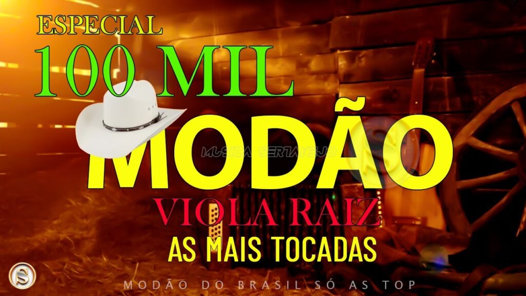 Capa de um álbum sertanejo, refletindo a cultura raiz do Brasil.