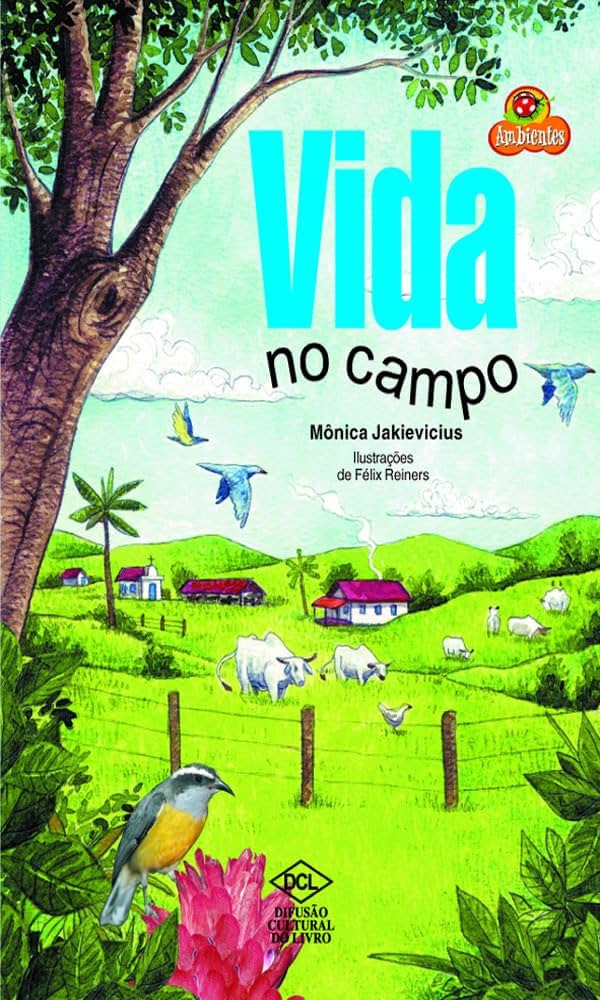 Cenário rural com um campo aberto e um céu azul, simbolizando a conexão com a natureza.