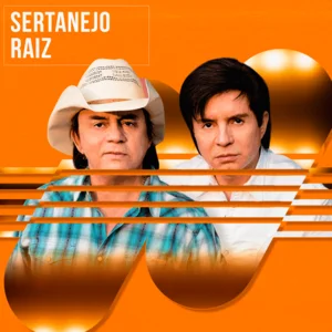 Imagem representativa do Sertanejo, mostrando músicos em um cenário rural com violões e elementos da cultura country.