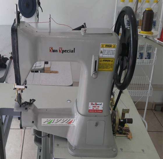 Maquina Costura De Selaria GA 5 SS5-1 Com Retrocesso, Com Rodizio, Motor Eletrônico De 800W Compre pelo nosso Site!