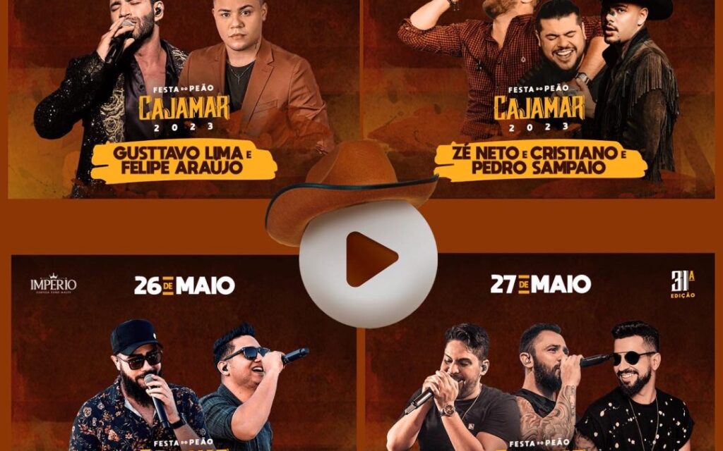 Atrações do Rodeio na Festa do Peão de Cajamar 2023