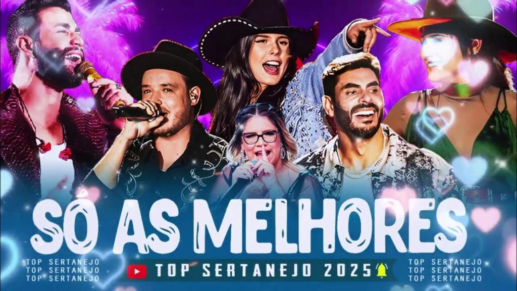 Capa do blog sobre a influência da música sertaneja no folclore brasileiro, com elementos que remetem à cultura country