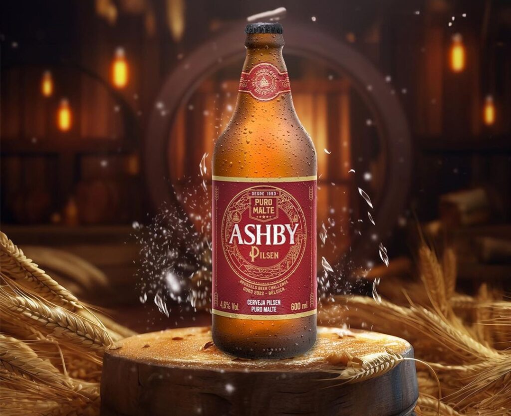 Cervejas artesanais do interior em um cenário country