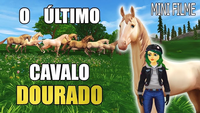 Desafio do Cavalo de Ouro em um cenário country