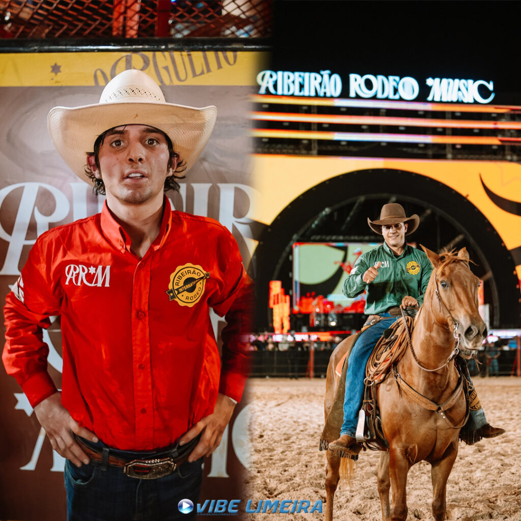 Montaria em touros e cavalos no Ribeirão Rodeo Music 2024