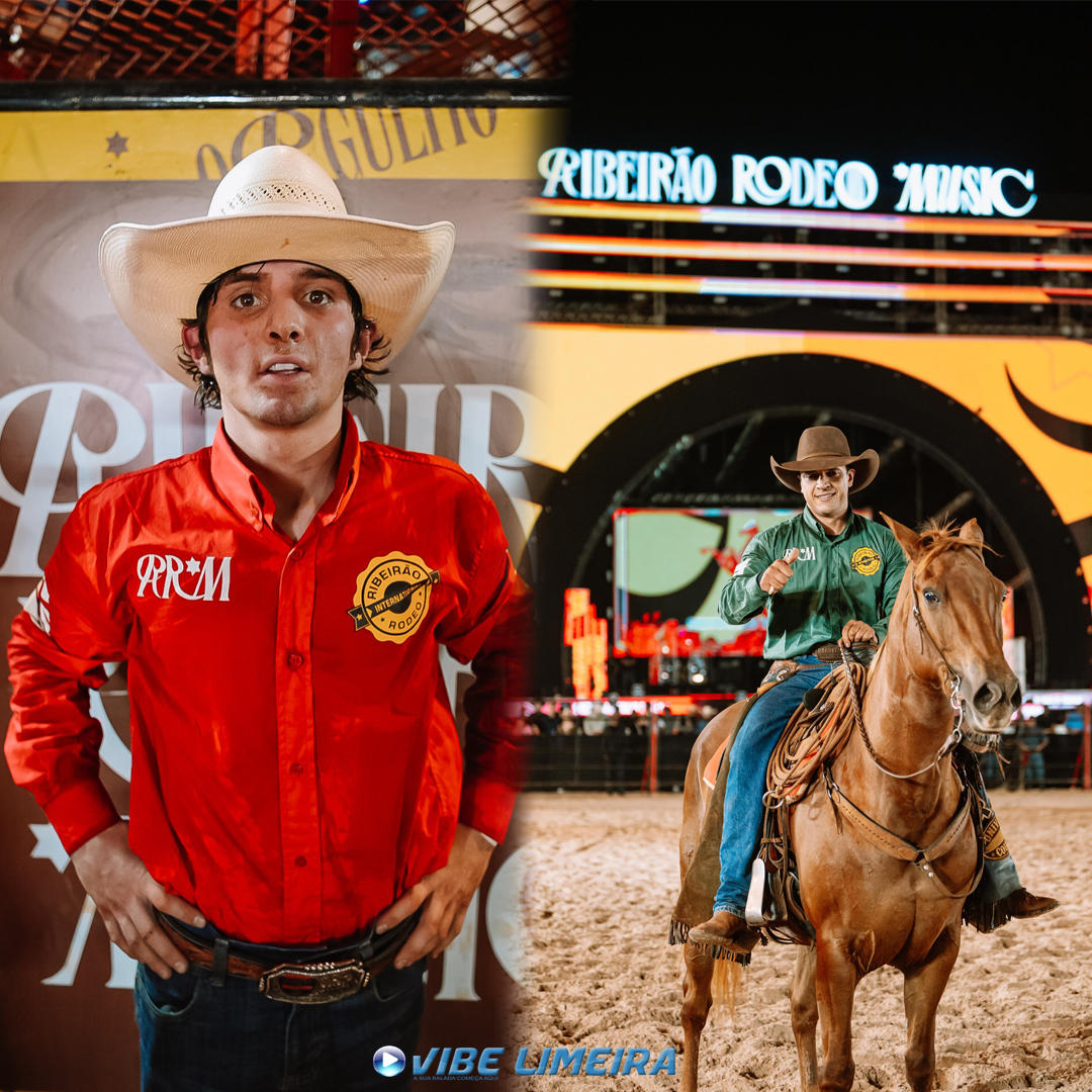 Montaria em touros e cavalos no Ribeirão Rodeo Music 2024