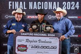 Rogério Venâncio, de Mato Grosso, é o campeão da PBR Brazil