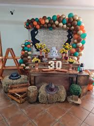 Mesa Decorada Country 30 Anos | Universo Decorado
