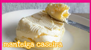 MANTEIGA caseira feita com nata de leite de vaca #manteiga #nata #caseiras