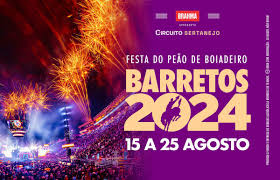 69ª Festa do Peão de Boiadeiro de Barretos 2024 é na Total Acesso.