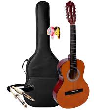 Kit Viola Caipira Giannini Elétrica Vs14 Eq + Acessorios