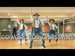 Line Dance】Cowgirl For Christmas 2022 - YouTube