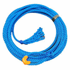 LAÇO TORCIDO AZUL TEAM ROPING 10MM 15M