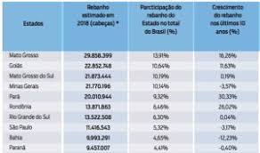 Clipping: TOP 10 MUNICÍPIOS COM MAIORES REBANHOS DE GADO DO BRASIL - Cartório Rui Barbosa