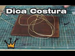 Dica de Costura em Couro quantidade de Linha.