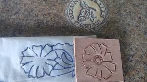 Transferindo desenho para o couro !