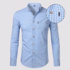 Camisa Masculina Xadrez Europe - Manga Longa Ou Curta